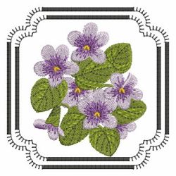Flowers Of The Month 2 02 machine embroidery designs