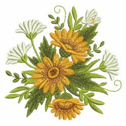 April Daisy 03 machine embroidery designs