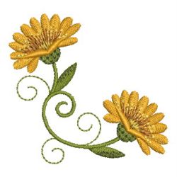 April Daisy 07 machine embroidery designs