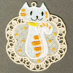 FSL Cat Ornaments 09 machine embroidery designs