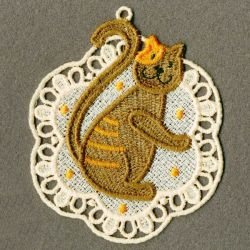 FSL Cat Ornaments 10 machine embroidery designs