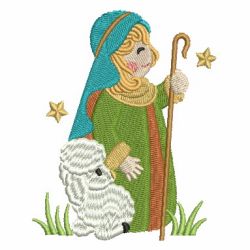 Mary And Baby Jesus 08 machine embroidery designs