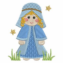 Mary And Baby Jesus 10 machine embroidery designs