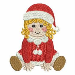 Holiday Ragdolls 02 machine embroidery designs