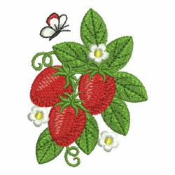 Strawberries 2 05 machine embroidery designs