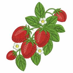 Strawberries 2 06 machine embroidery designs