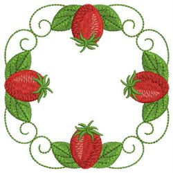 Strawberries 2 08 machine embroidery designs