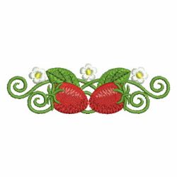 Strawberries 2 09 machine embroidery designs