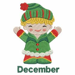 Month Dolls 12