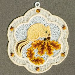 FSL Squirrel Ornaments 10 machine embroidery designs