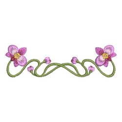 Art Nouveau Flower Borders 03