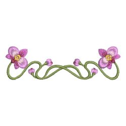 Art Nouveau Flower Borders 03