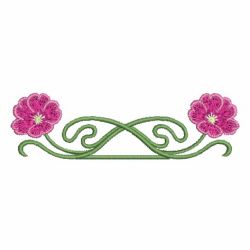 Art Nouveau Flower Borders 04