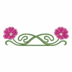 Art Nouveau Flower Borders 04