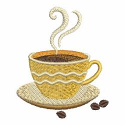 Cup Of Coffee machine embroidery designs