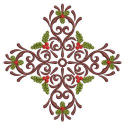 Christmas Holly Quilt(Sm) machine embroidery designs