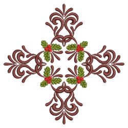 Christmas Holly Quilt 09(Lg)
