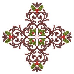 Christmas Holly Quilt 10(Lg)