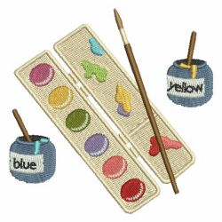 Back To School 14 machine embroidery designs