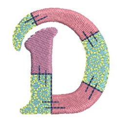 Patchwork Alphabet 04