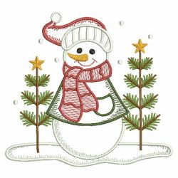 Vintage Snowmen 03(Sm) machine embroidery designs