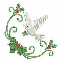 Christmas Doves 2 03 machine embroidery designs