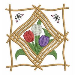 Colorful Tulips 2 07 machine embroidery designs