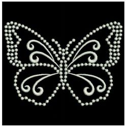 Candlewicking Butterfly 02(Lg) machine embroidery designs