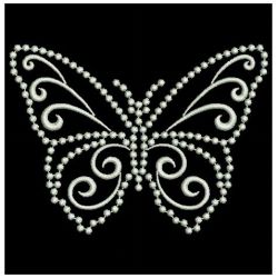 Candlewicking Butterfly 03(Lg) machine embroidery designs