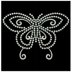 Candlewicking Butterfly 04(Lg) machine embroidery designs