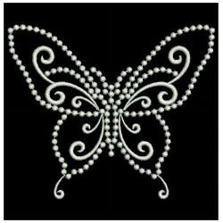 Candlewicking Butterfly 07(Lg) machine embroidery designs