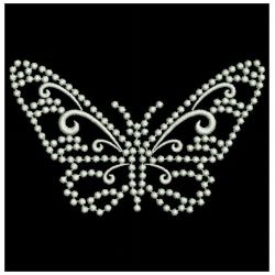 Candlewicking Butterfly 08(Lg) machine embroidery designs