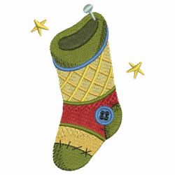 Patchwork Christmas Stockings 02
