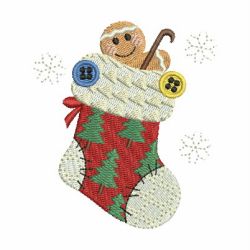 Patchwork Christmas Stockings 04 machine embroidery designs