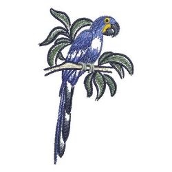 Brush Painting Parrots 2 10 machine embroidery designs