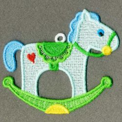FSL Rocking Horse 04 machine embroidery designs