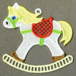 FSL Rocking Horse 05 machine embroidery designs