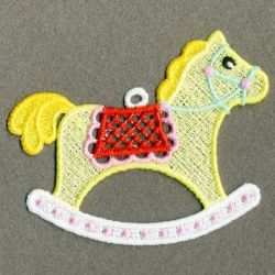 FSL Rocking Horse 06 machine embroidery designs