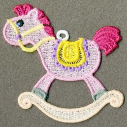 FSL Rocking Horse 07 machine embroidery designs