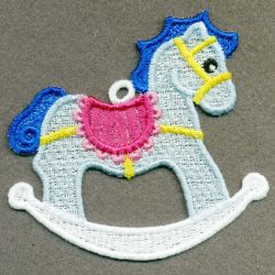 FSL Rocking Horse 08 machine embroidery designs