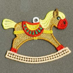 FSL Rocking Horse 10 machine embroidery designs