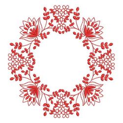 Redwork Jacobean Quilt 2 04(Md)