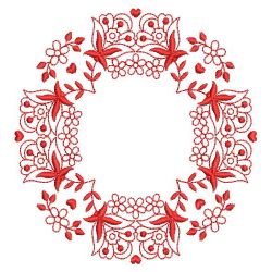 Redwork Jacobean Quilt 2 08(Md)