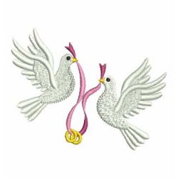 Valentine Doves machine embroidery designs