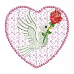 Valentine Doves 02 machine embroidery designs