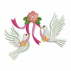 Valentine Doves 04 machine embroidery designs