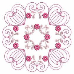 Simple Floral Quilt 02(Md) machine embroidery designs