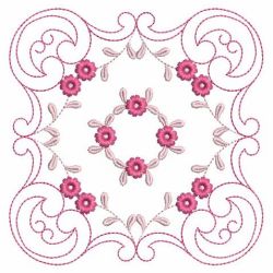 Simple Floral Quilt 08(Md) machine embroidery designs