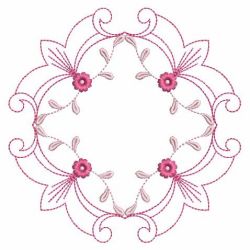 Simple Floral Quilt 09(Md) machine embroidery designs