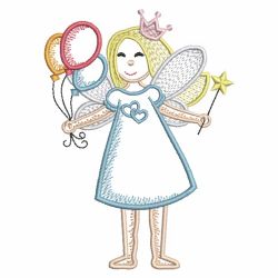 Vintage Fairy Princess 02(Sm) machine embroidery designs